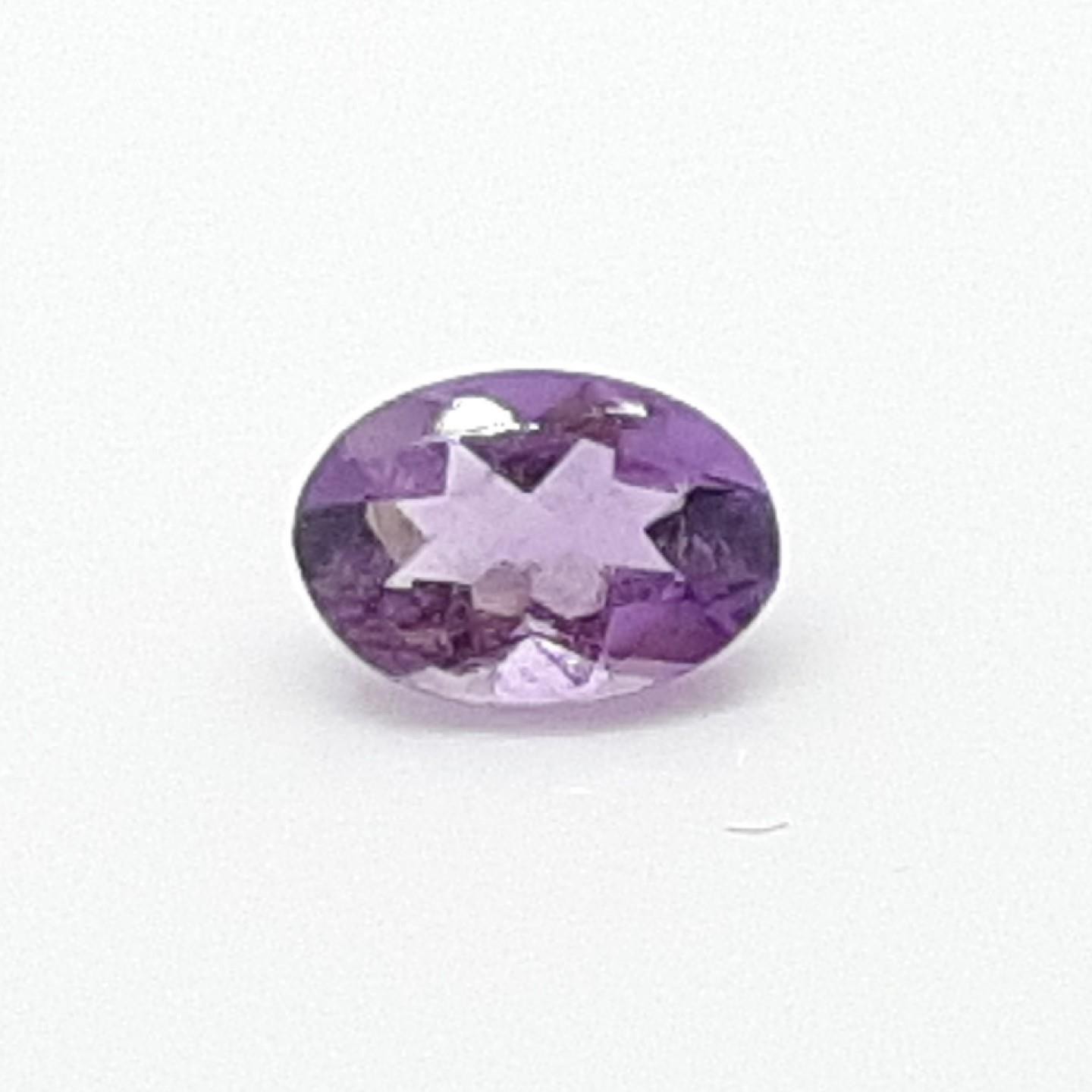 Calibrated .39ctw Amethyst Oval Shape 6.0 x 4.0 mm Loose Gemstone