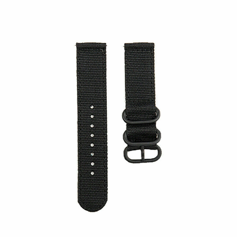20mm For Garmin Forerunner 245 645 Music / 55 Woven Nylon Watch Band Strap