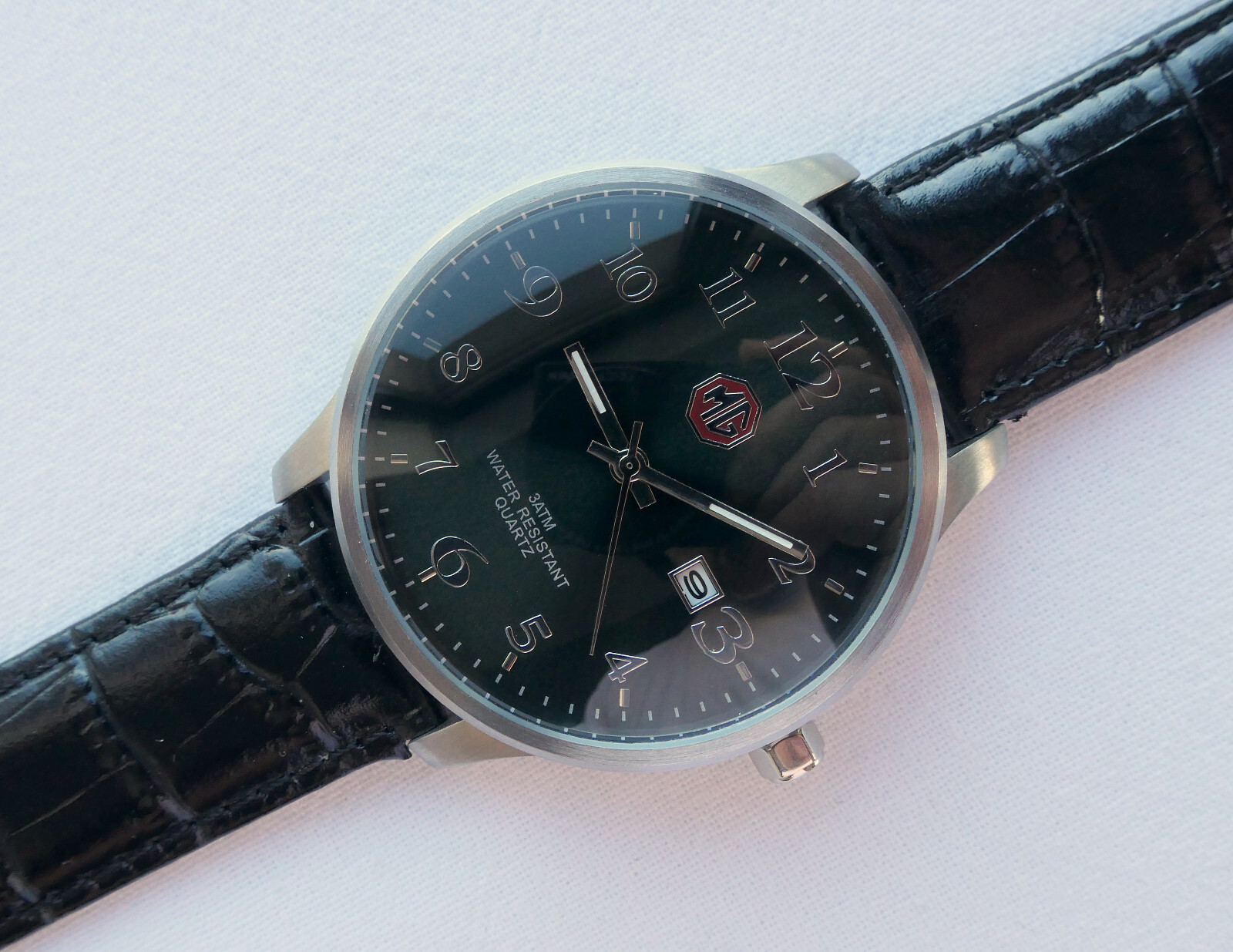 MG Morris Garages BMC MGA MGB Classic Aviator Driver Sport Car Accessory Watch