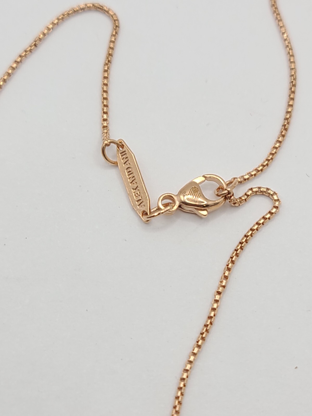 Alex and Ani Crystal Mirage Path of Life Necklace 14k RG Over Sterling LMTD EDT