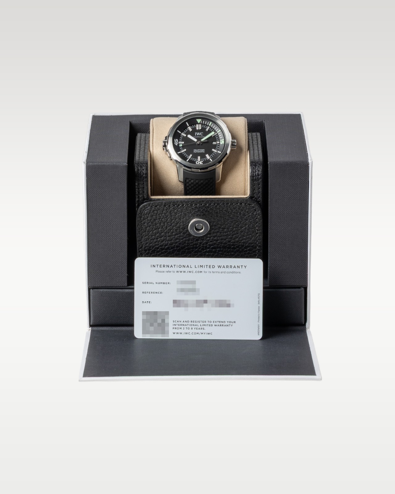 IWC Aquatimer Men’s Black Watch – IW328802