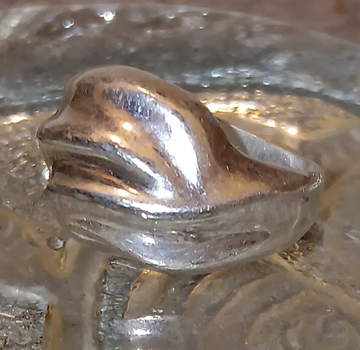 Philippine Signed Sterling Silver Ring Silver Tone Stamped “Philippines” Sz 9