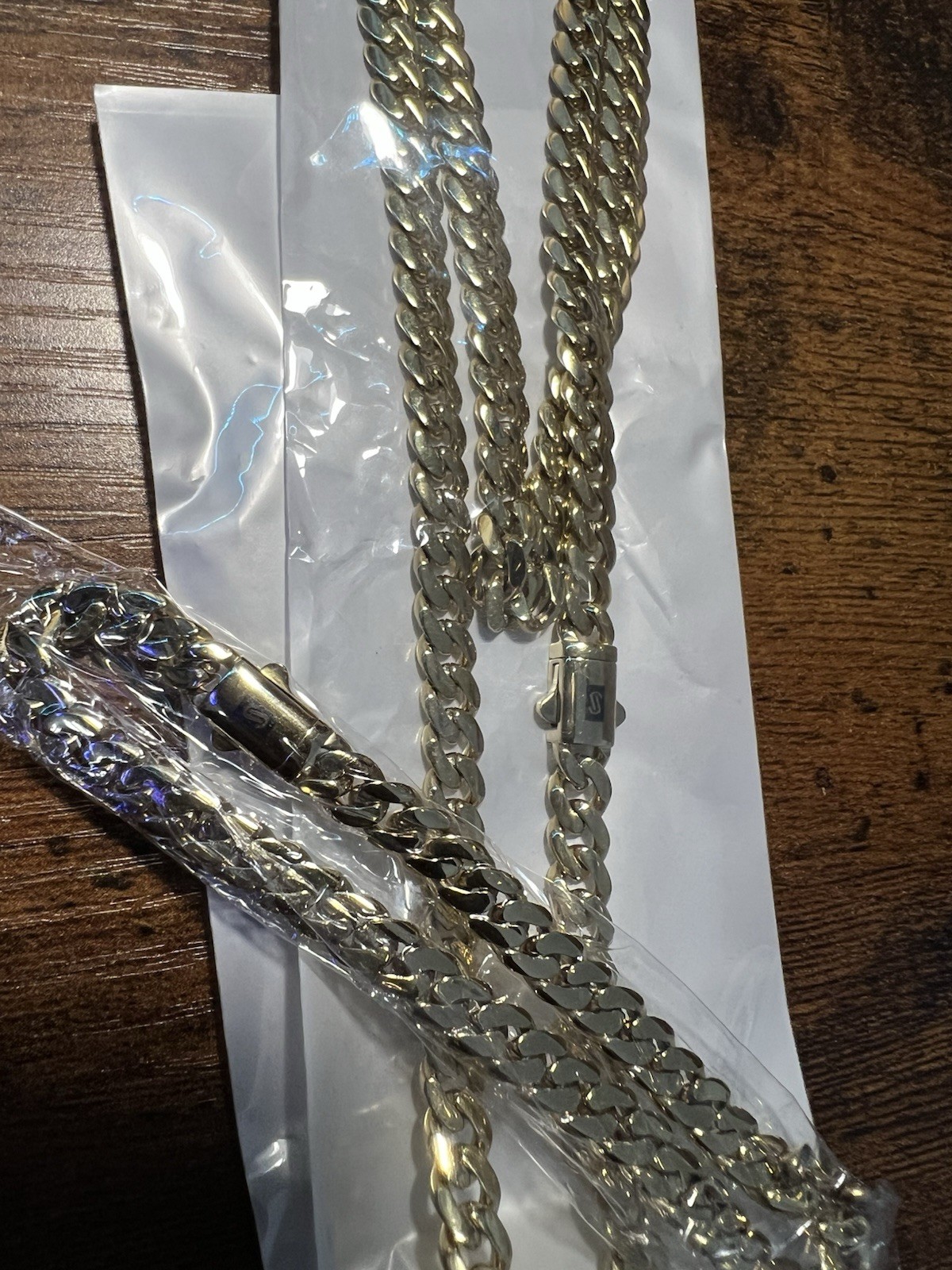 Cuba Miami 2-Piece Matching Necklace and Bracelet 6mm-|14K Gold-Plated| 8.5/30in