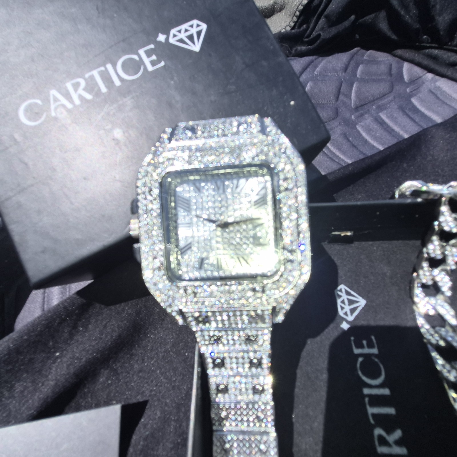Men’s 925 Sterling Silver ‘Icy Bling’