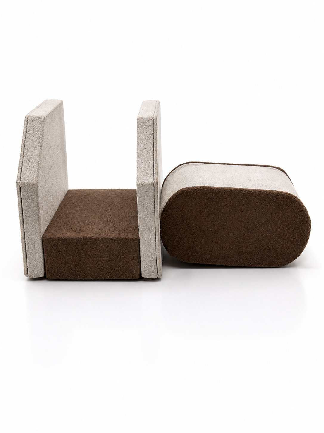 Grey /Brown Watch Display Stand And Pillow Good For Retail Or Home Use