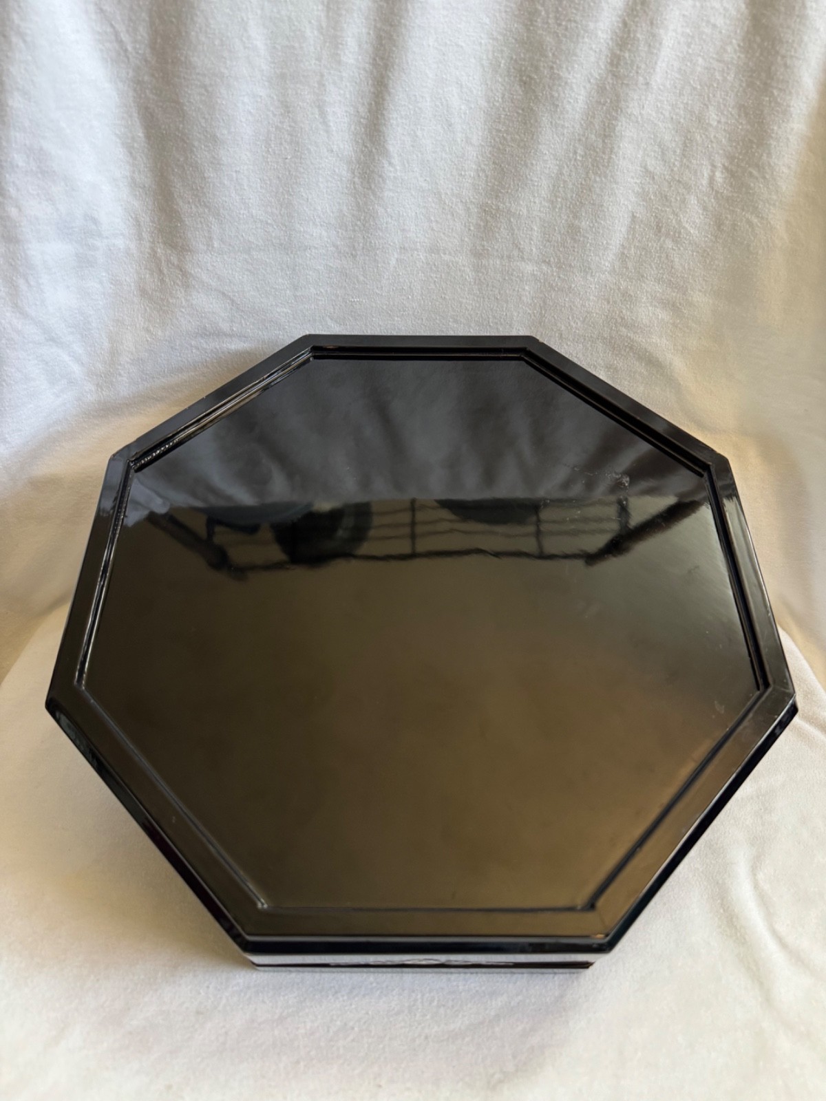 Korea Lacquer Mother-of-Pearl Inlaid Octagon Wedding/Keepsake/Jewelry/Candy Box