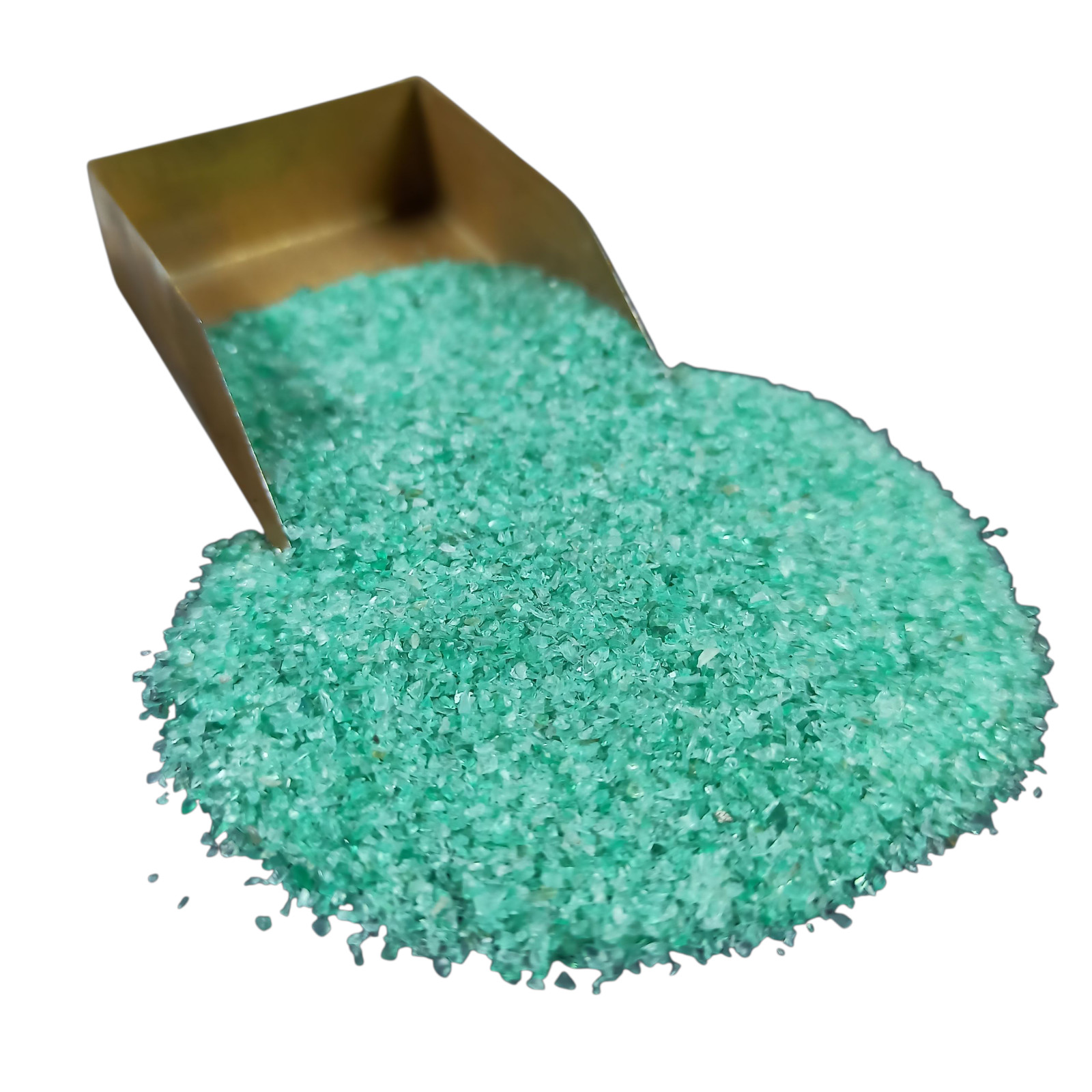 Green Onyx gemstone crushed Coarse 0.5-1mm Gemstone For Jewelry Making