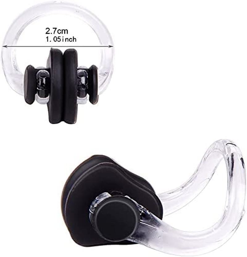10Pcs Nose Clip for Swimming Nose Plugs for Kids and Multi-Color