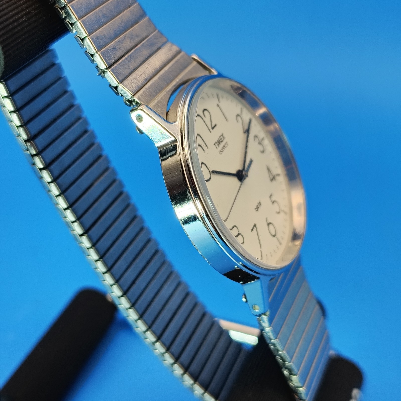 Vintage 1988 Timex Classic 32mm Mens Quartz Dress Watch Fully Restored