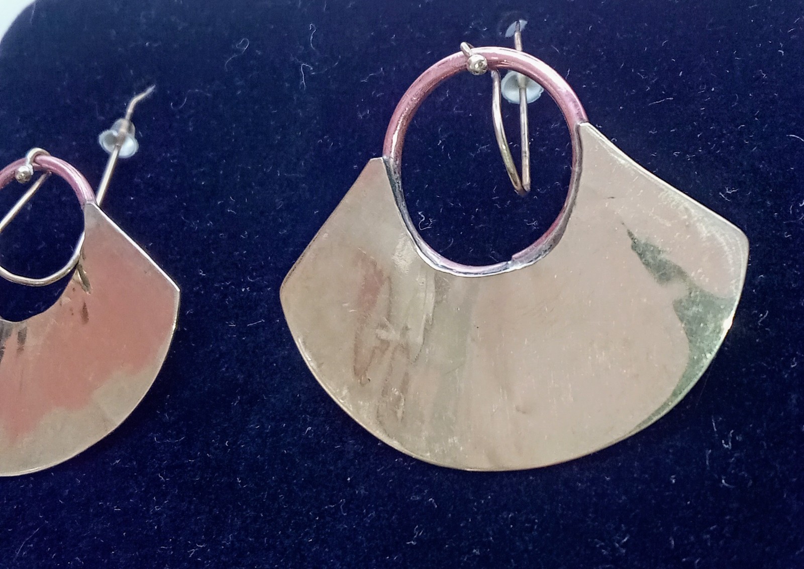 Pure Copper &Brass Set Cuff Bracelet & Earrings Renoir Style Handmade…