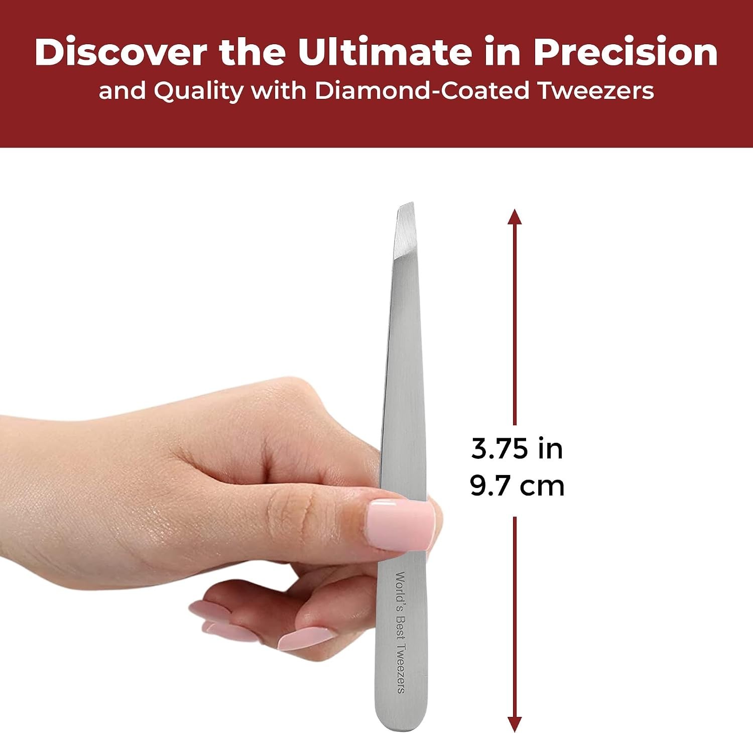 WBT Surgical Grade Diamond Tip Tweezer – Precision Grooming for Everyday Beauty