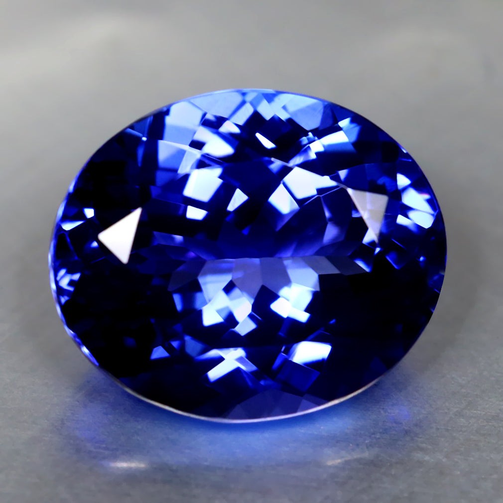 GIA Certified 7.50 ct AAAA Oval (13.24 x 11.09 mm) Natural D’Block Tanzanite