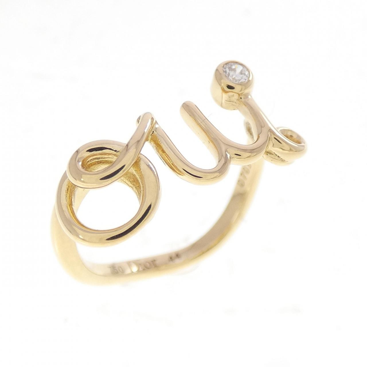 Authentic Christian Dior Dior Amour Ring #230-000-600-3622