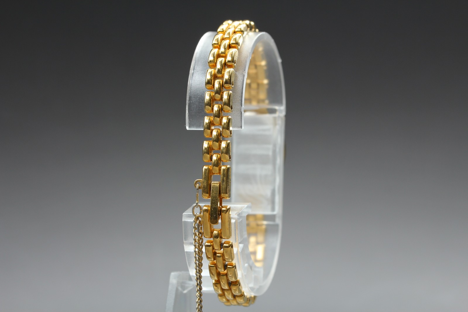 [Exc+5] SEIKO Tisse 1F21-5A00 Gold Dial Oval bracelet Quartz Woman’s Watch