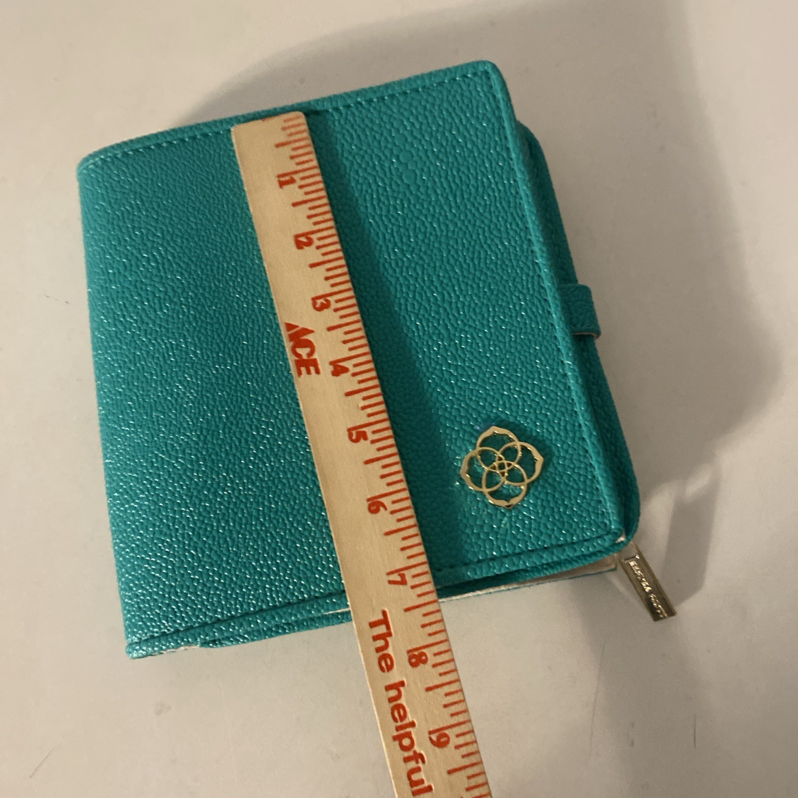 Kendra Scott Zip Away Travel Green Jewelry Case Organizer
