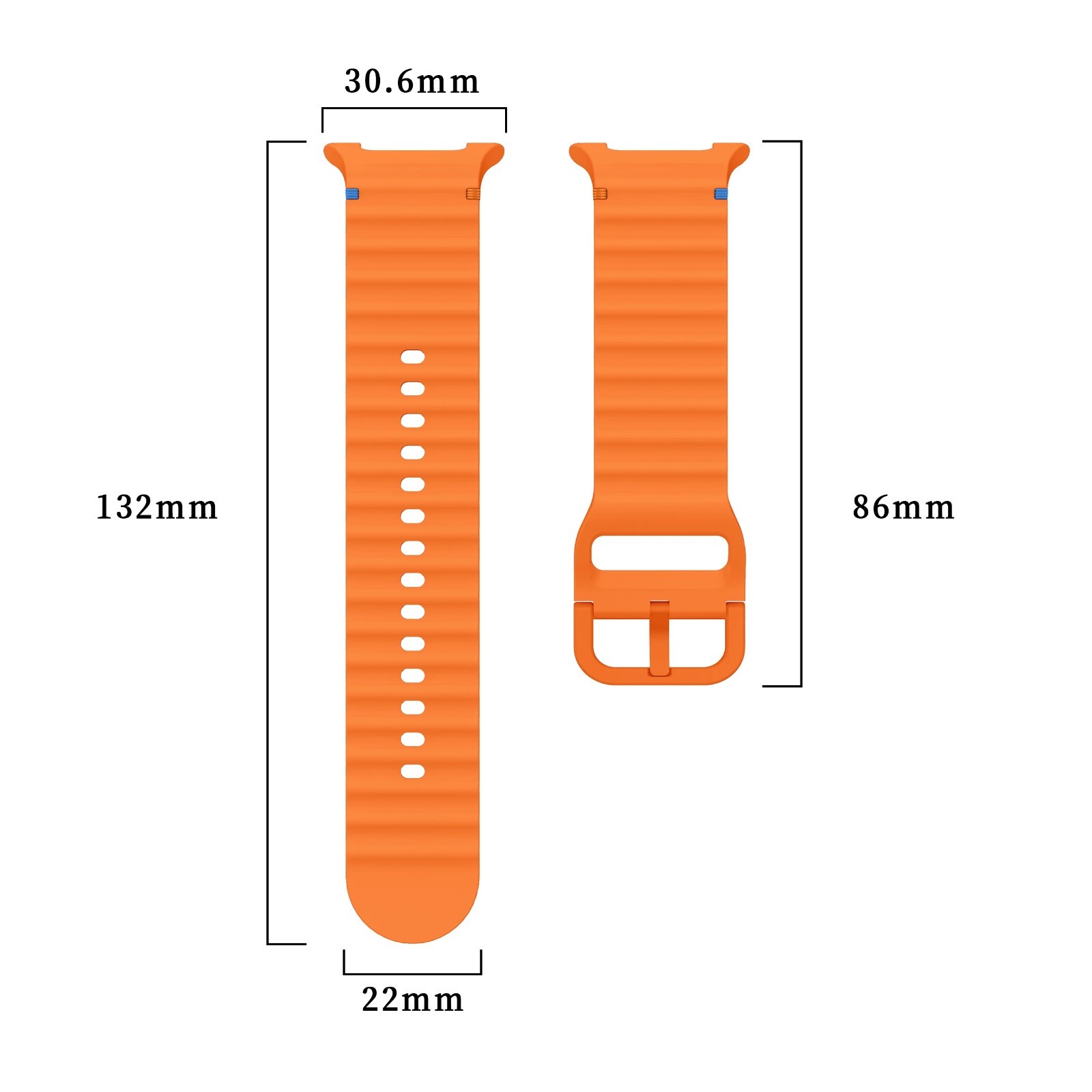 Original Band Silicone for Samsung Galaxy Watch 8 Classic 46mm Strap ✅ 44mm 40mm