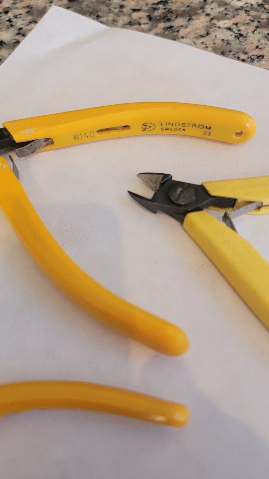 (1) Lindstrom 8140 Pliers Diagonal Cutters Nice Condition