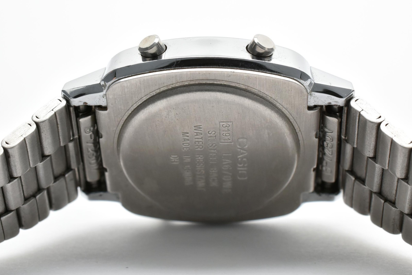 【EXC+５】CASIO LA670WE Digital Alarm Chronograph Quartz Women’s Watch Silver CHINA