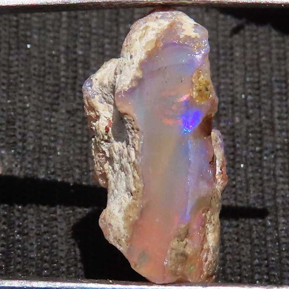 6.45 Cts 100% Natural ETHIOPIAN OPAL ROUGH , Uncut Opal Rough 13x18x7 mm FD286