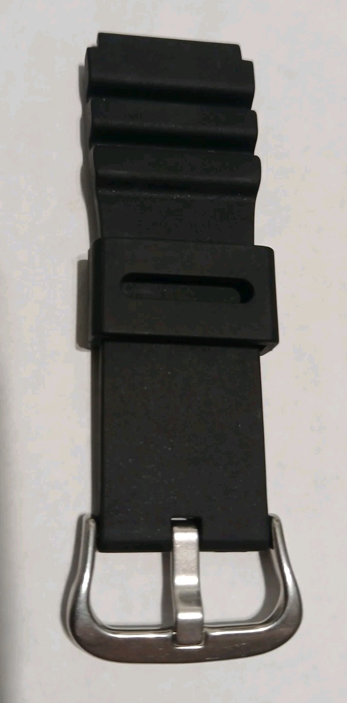 Genuine Casio Watch Band Diver MDV-106-1AV MDV-106-7AV Black Rubber Strap