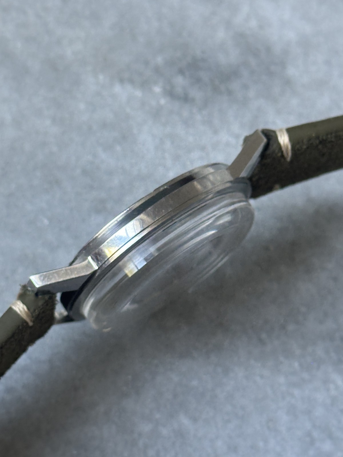 Aurore Luxe mécanique à remontage manuel milieu du XXe siècle Acier inoxydable 3
