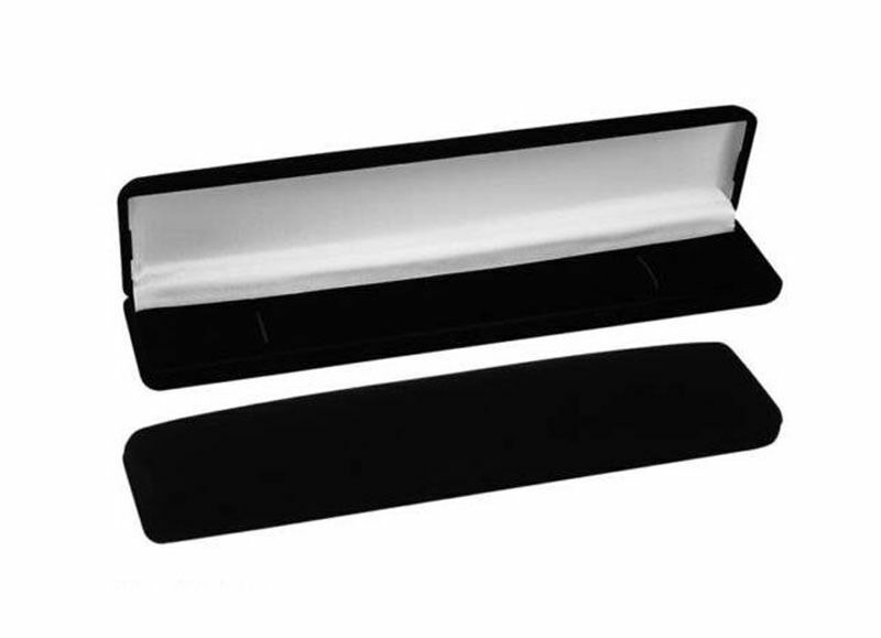 VELOUR WATCH GIFT BOX BLACK WATCH BOX BLACK BRACELET BOX JEWELRY VELVET BOX