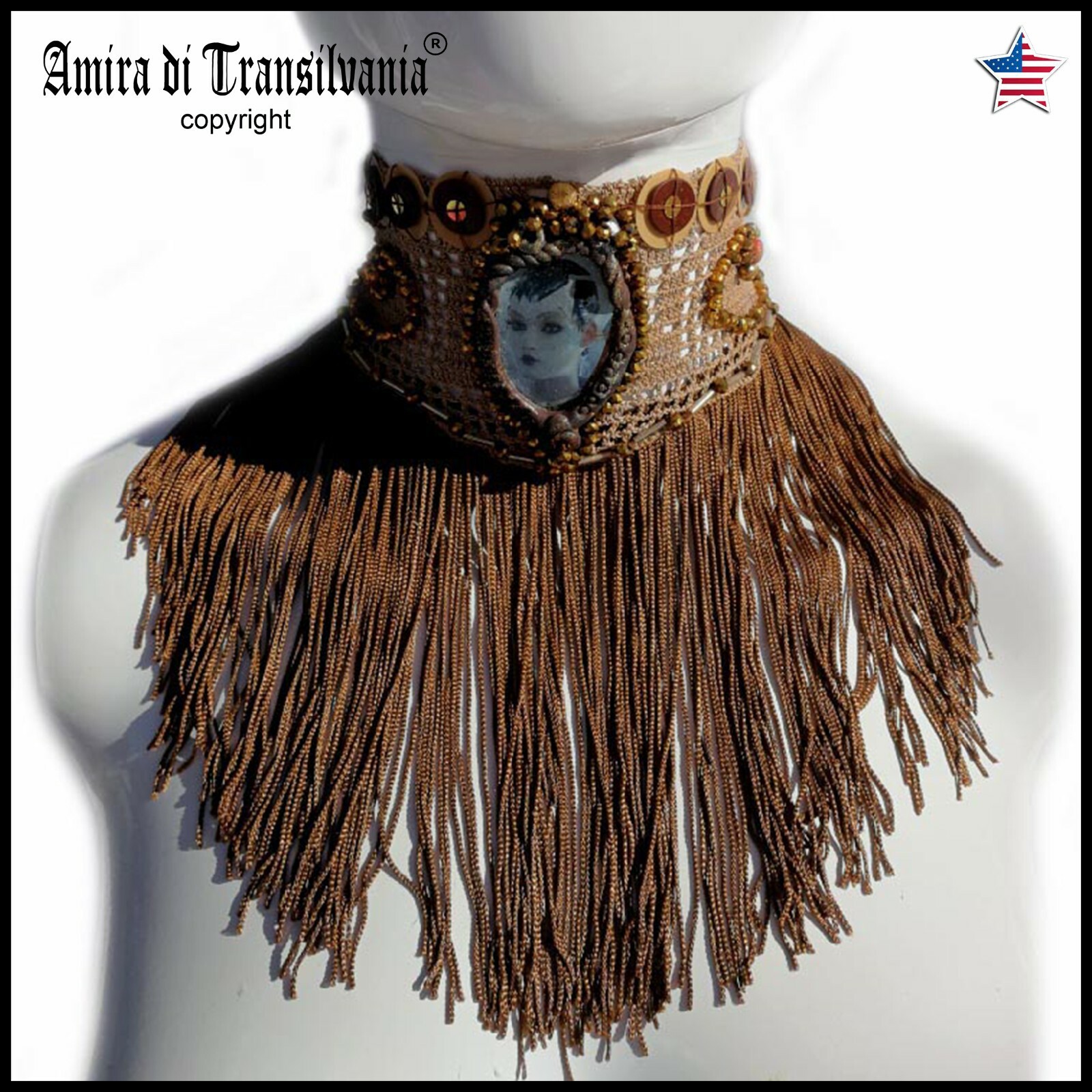 Elegant Choker Woman Jewelry Fashion Jewels Necklace Fringe Collar Jewellery Bib