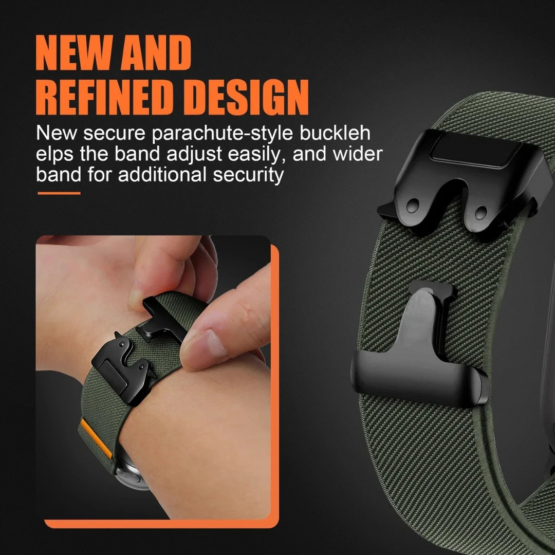 Parachute Strap Band for Apple Watch Ultra 2 49mm 45mm 44mm 41mm 40mm Series