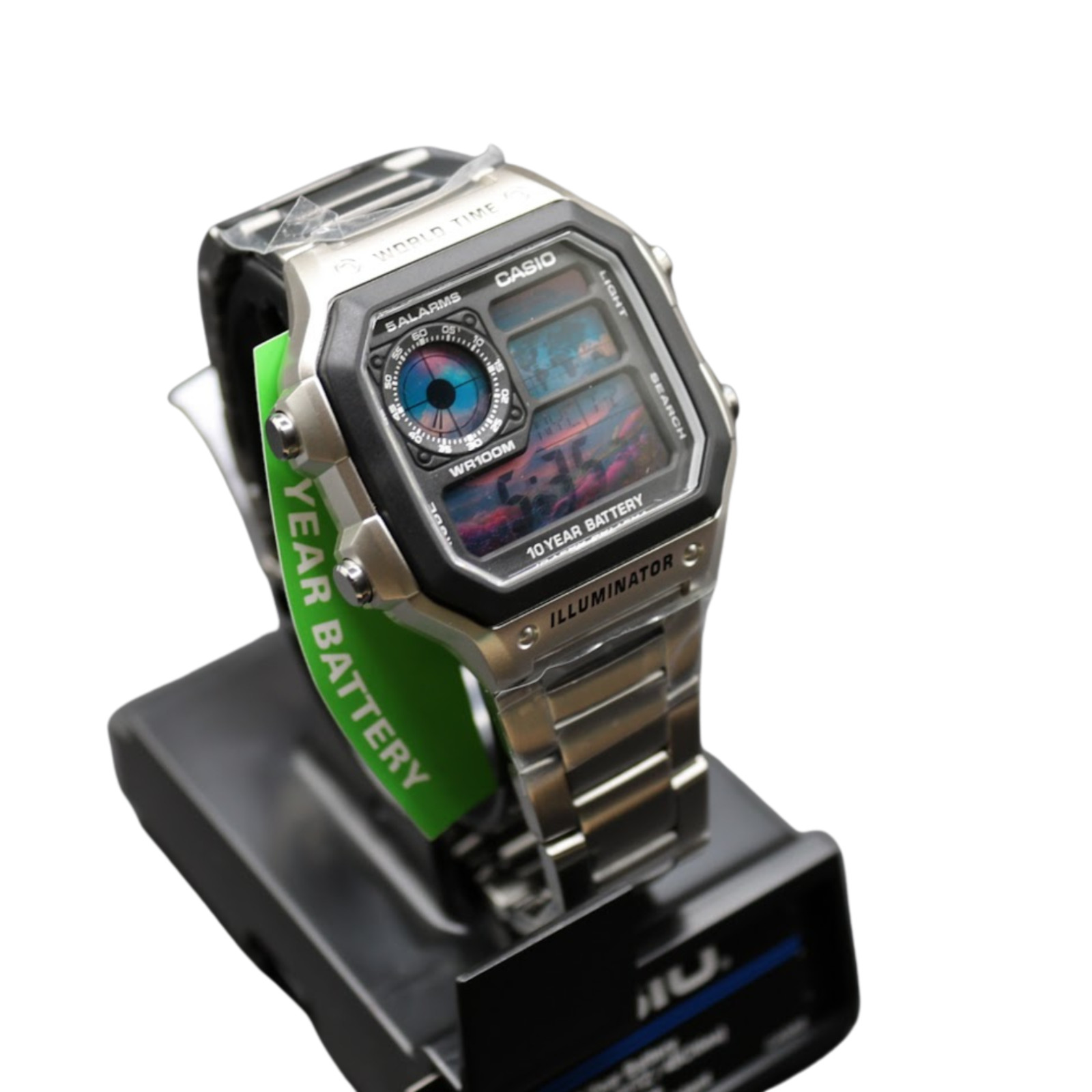 CASIO AE-1200WHD Royale World Time Watch Mod Nigh Sky Display Mod