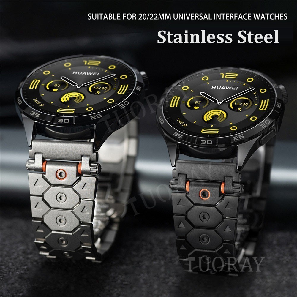 Stainless Steel Strap Band For Huami Amazfit GTR GTS 4/3/2e Bip 6/5/3/S/U/Lite