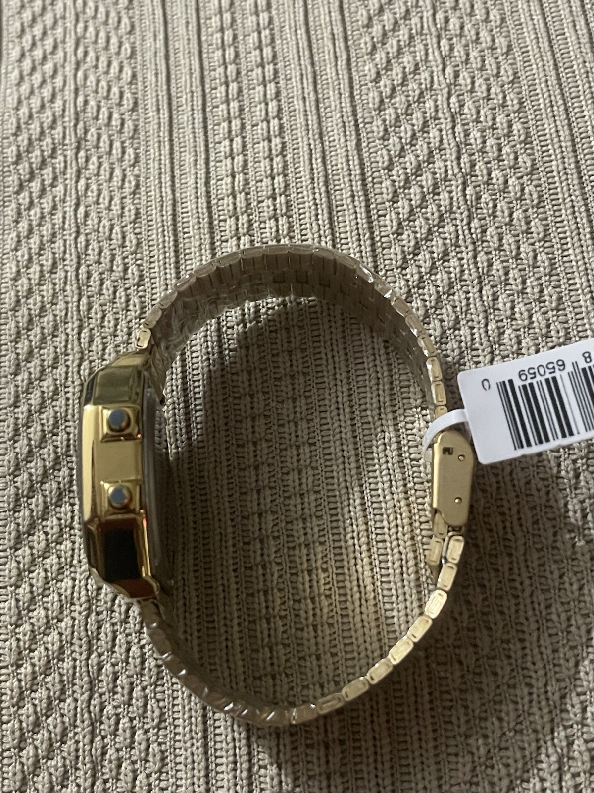 Activa x Invicta Unisex Digital 39mm Gold Stainless Steel Watch