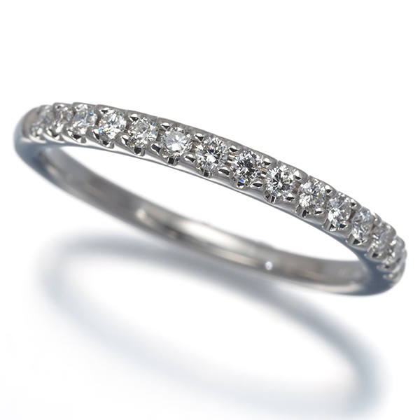 Ring Diamond Half Eternity US6-6.25 950 Platinum