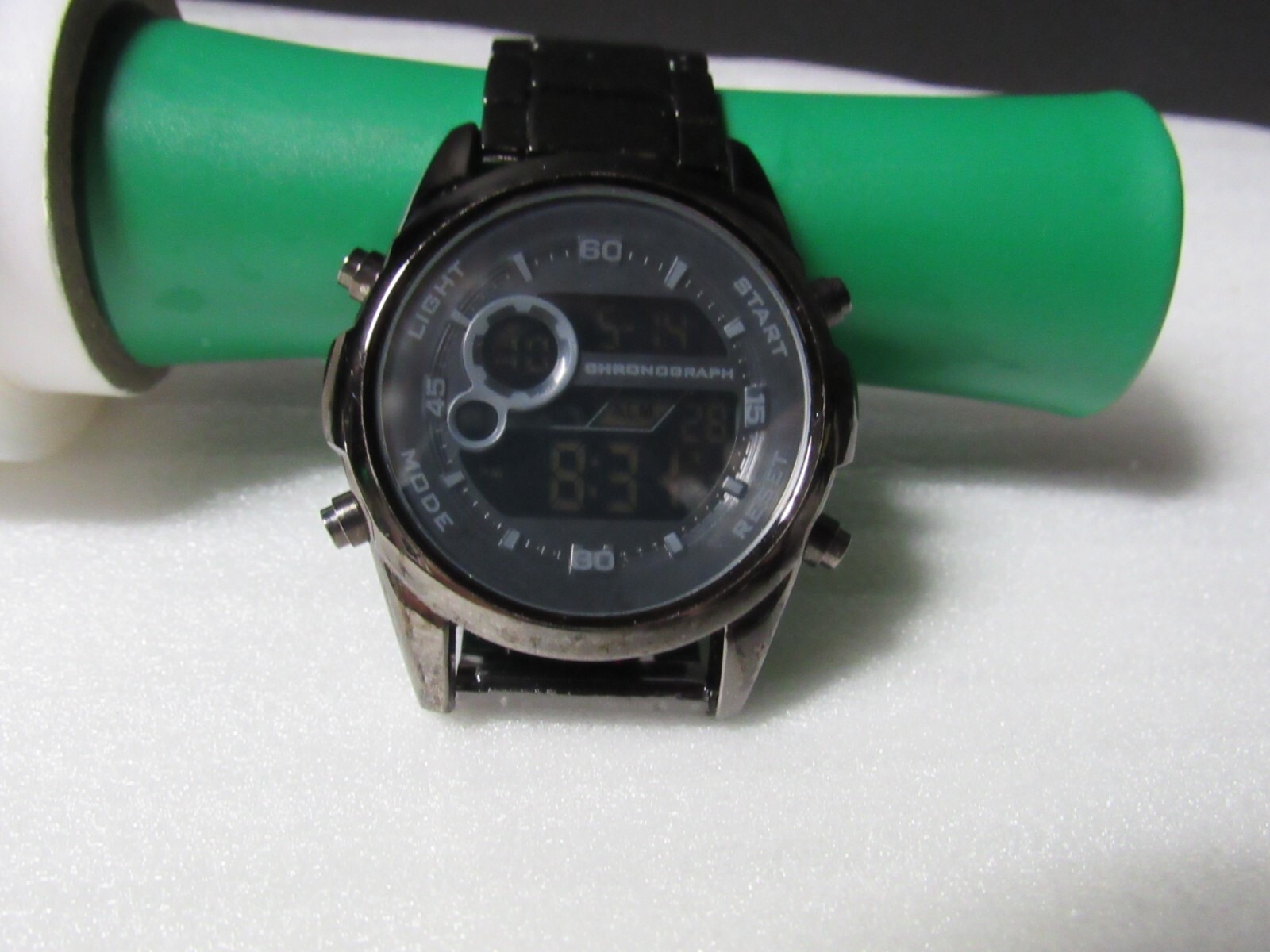 FMDXGE020 V398 Digital Wristwatch, Base Metal Bezel 1908