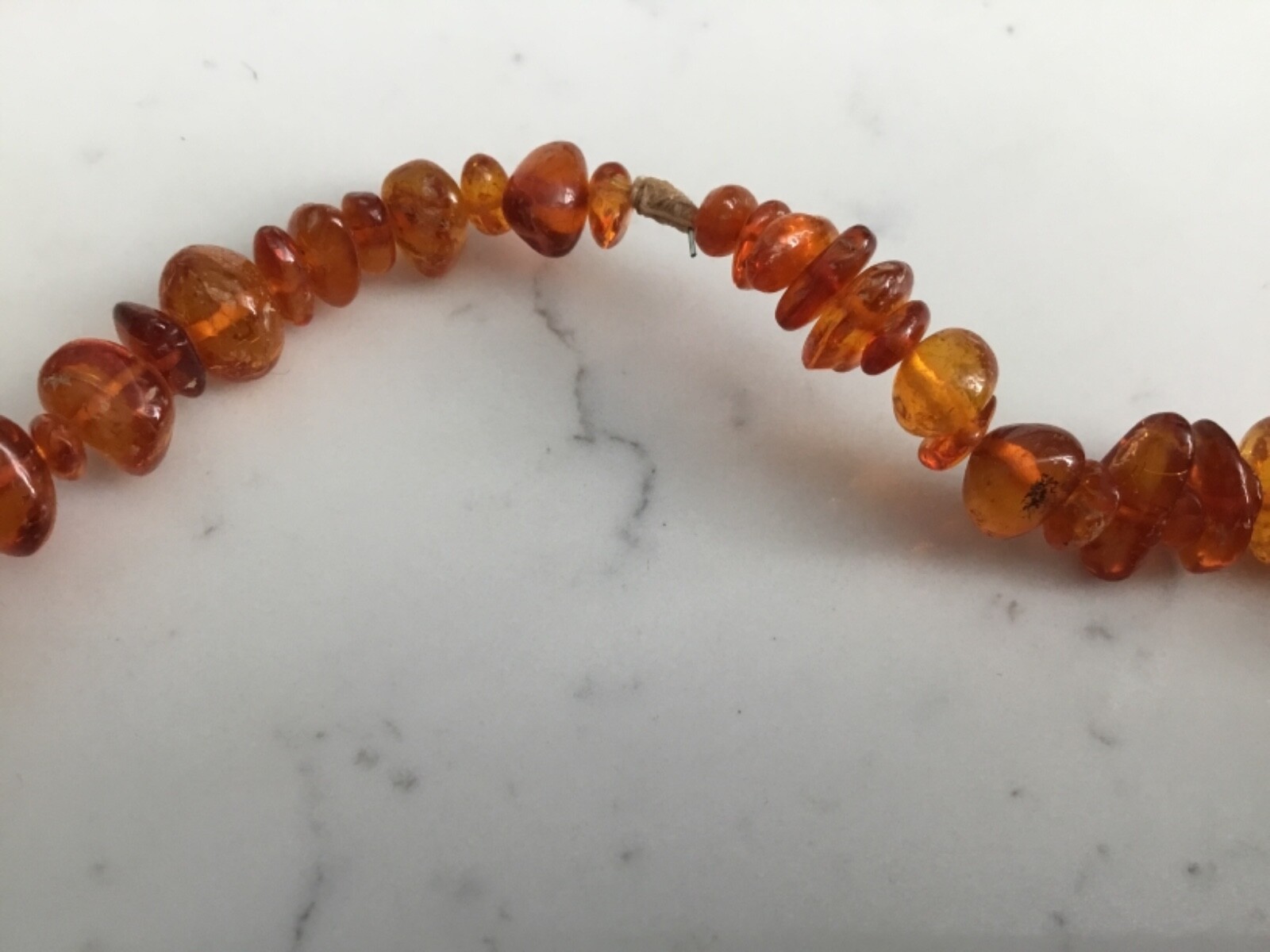 AUTHENTIC VINTAGE BALTIC AMBER GRADUATED 26” LONG MUST SEE NO RESERVE WOW