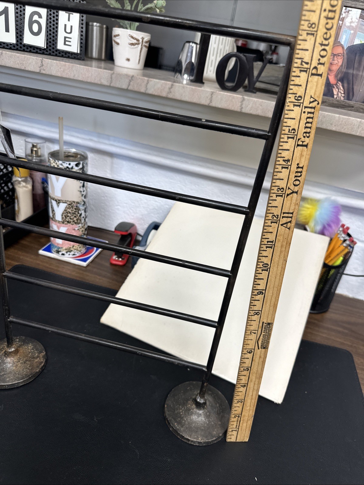 Countertop Or Wall Hang Necklace Display Stand, Jewelry Organizer Display
