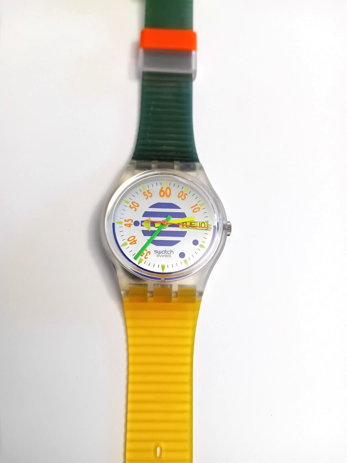 Swatch Gent New High Pressure GK701 1992 Vintage Wrist Watch 90s NOS