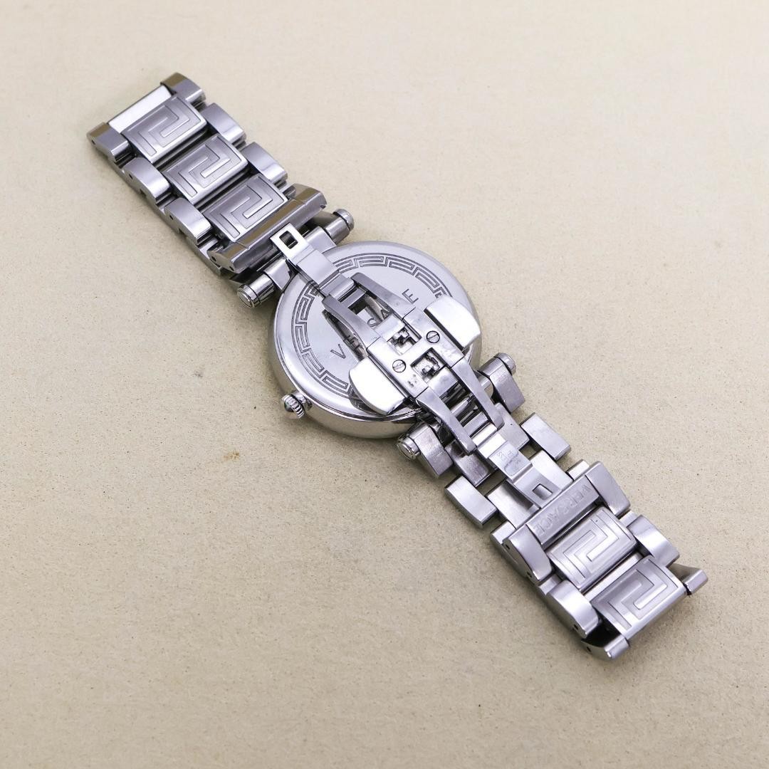 VERSACE Medusa Date Mens Watch Black 3064 Quartz Classic Luxury Edition