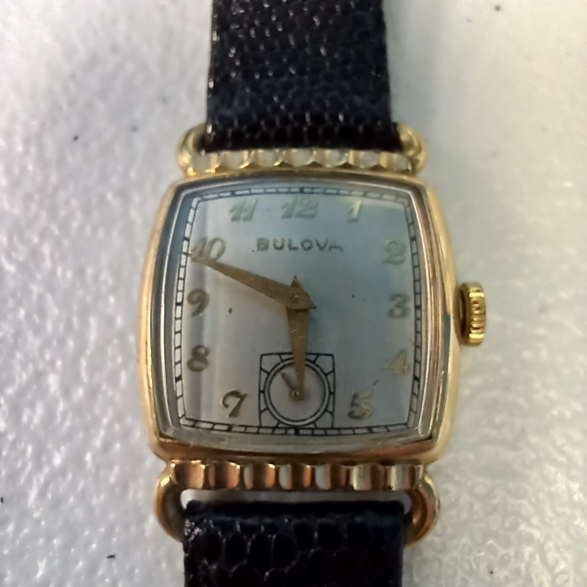 Vintage Gold Filled Bulova Director Watch Mechanical RUNS