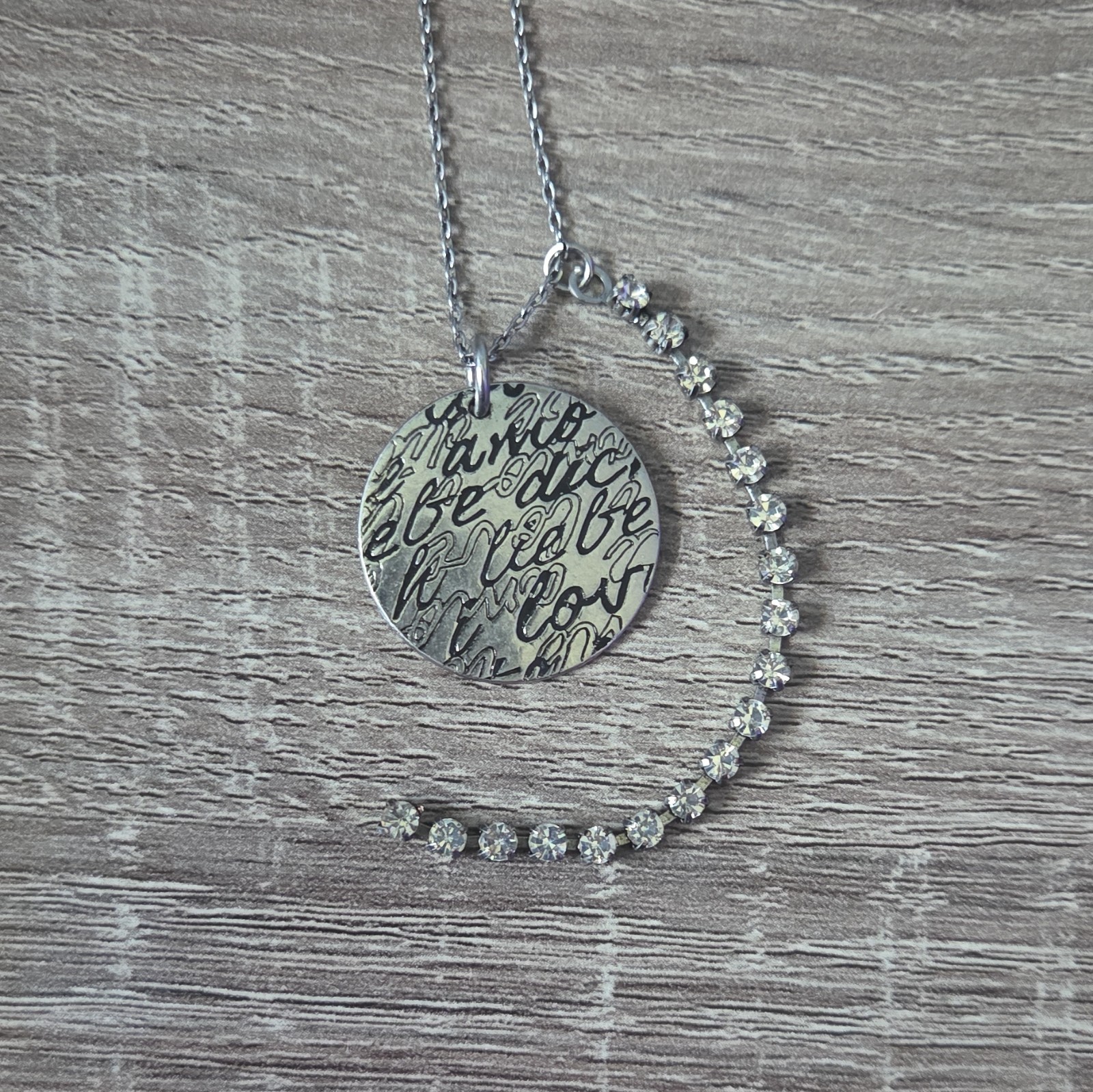 CAbi “Te Amo” Adjustable Multilingual Love Necklace