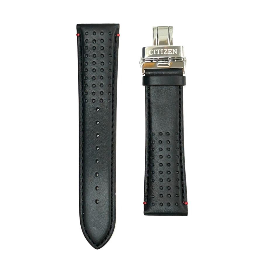 Genuine New CITIZEN Leather Strap AT9036-08E AT9037-05E 23mm Black 59-S52964