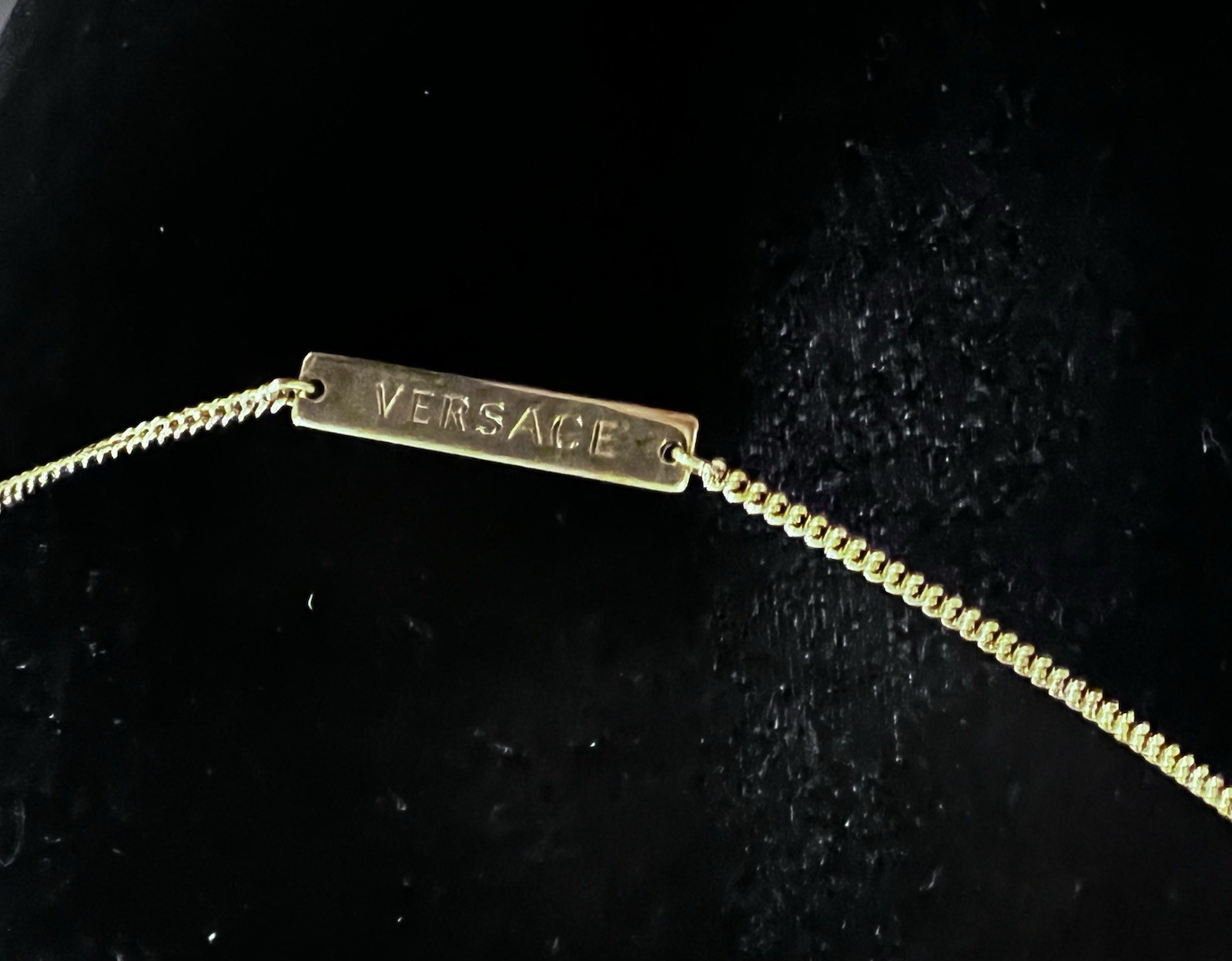 Versace body chain
