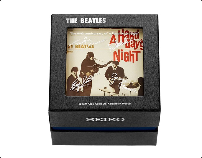 THE BEATLES x Seiko Official Watch A Hard Day’s Night 60th Anniv from japan
