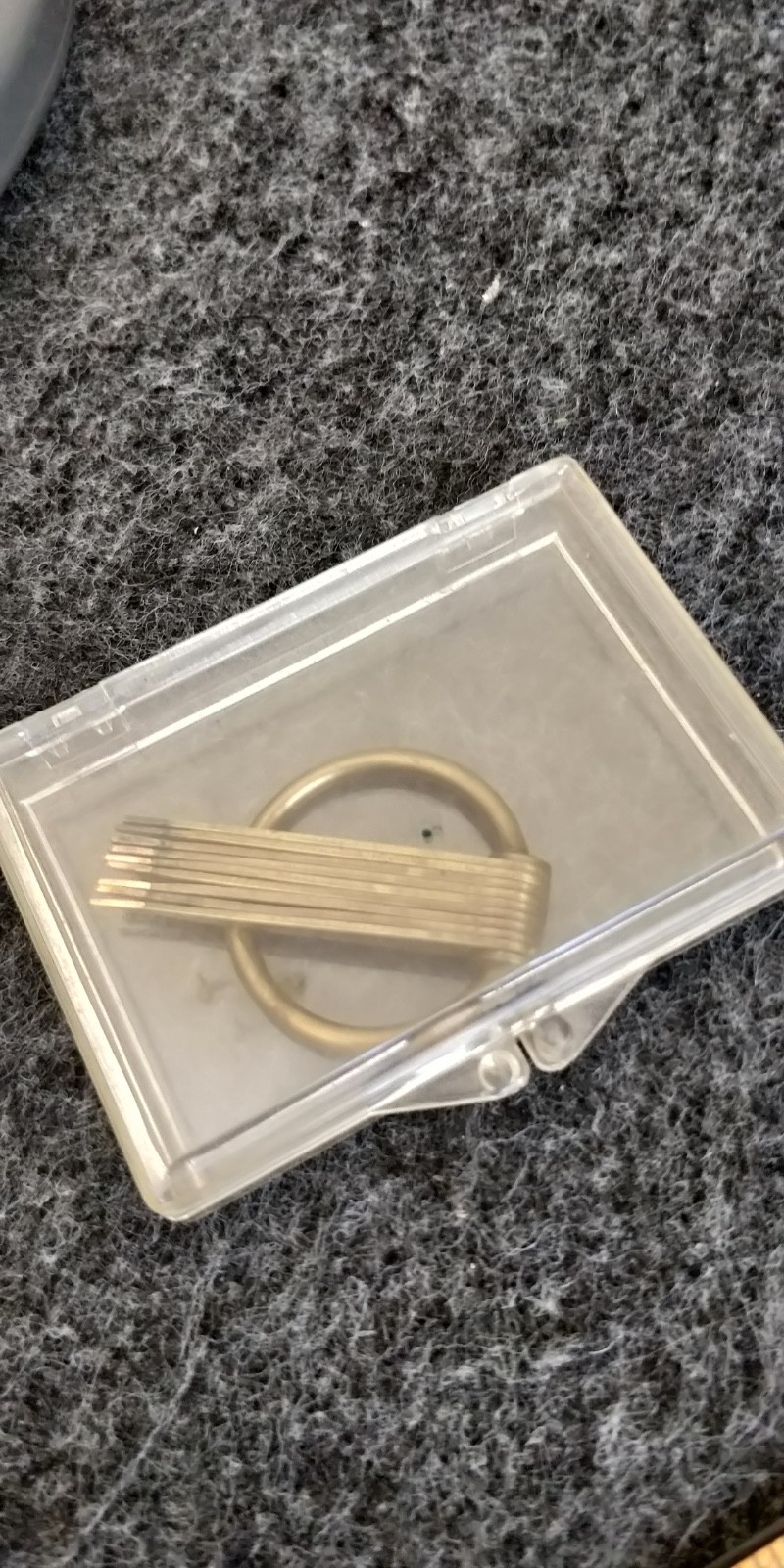 Antique Gold Testing Needles 4kt to 20kt U.S. Standard Ring Jewelers Tools