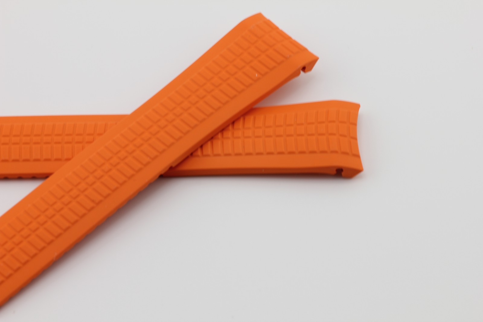 Patek Philippe Aquanaut 5167A 5167 ORANGE Rubber Strap 21/18 OEM UNCUT NEW