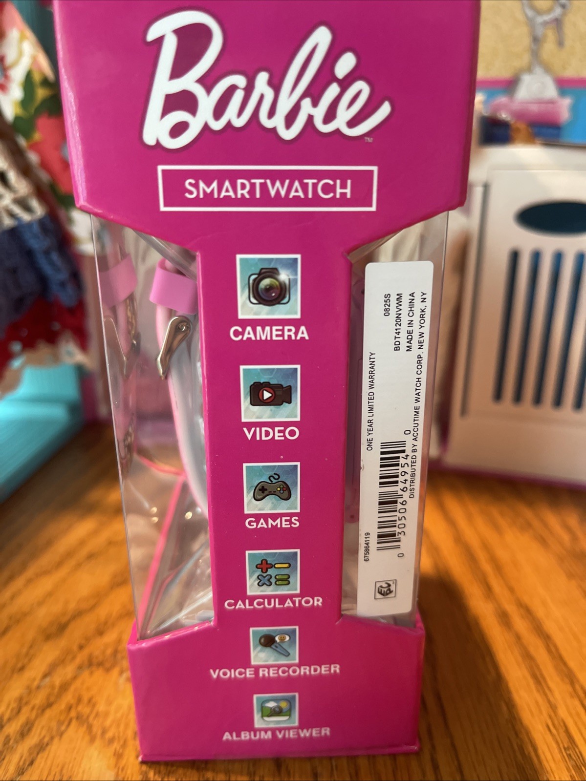 2025 Barbie Kids Smartwatch Touchscreen Camera Games Video Calendar NEW