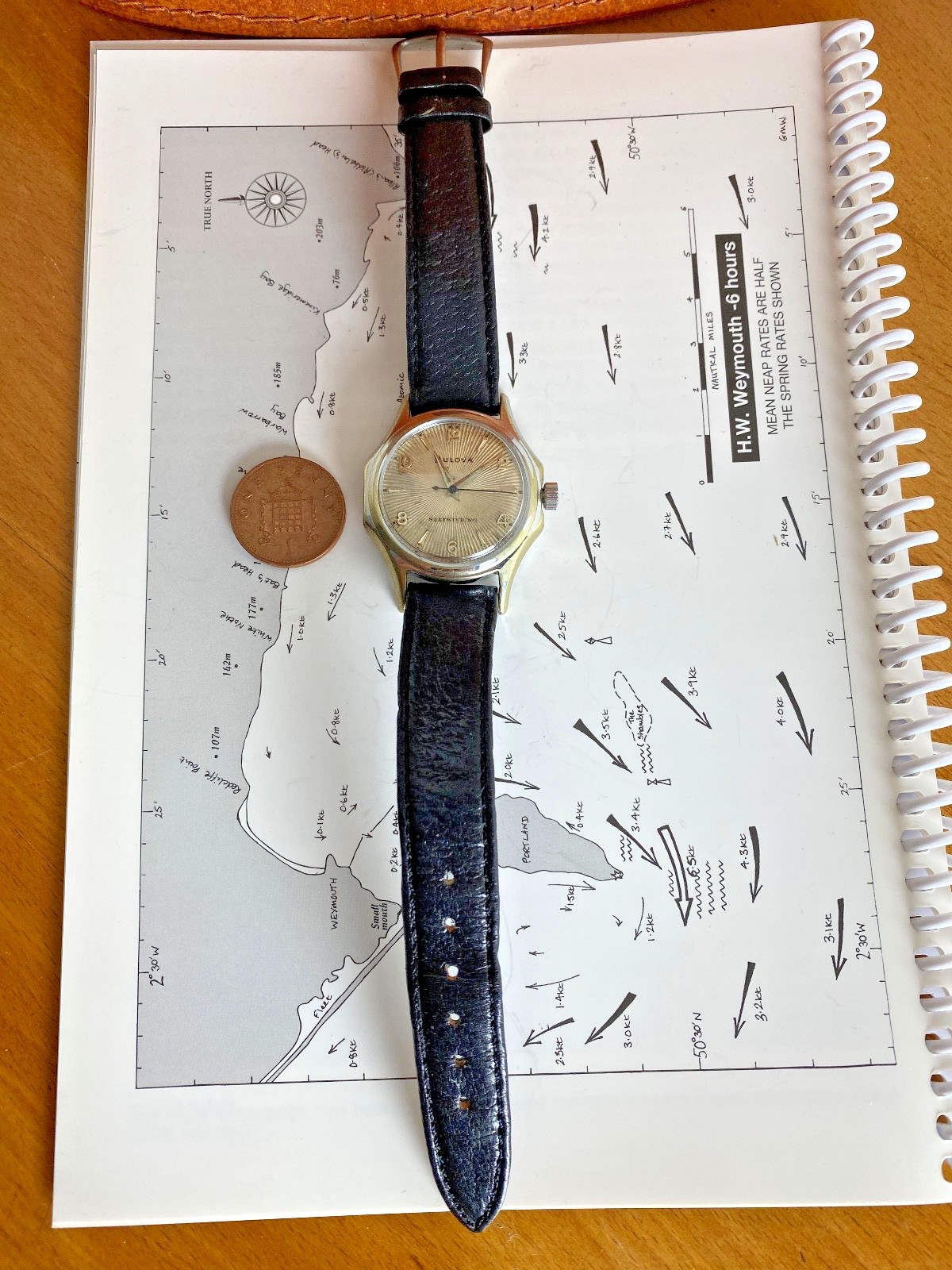 BULOVA SABRE JET Mid-20th Century 1954 Men’s Vintage Auto Self Winding Watch