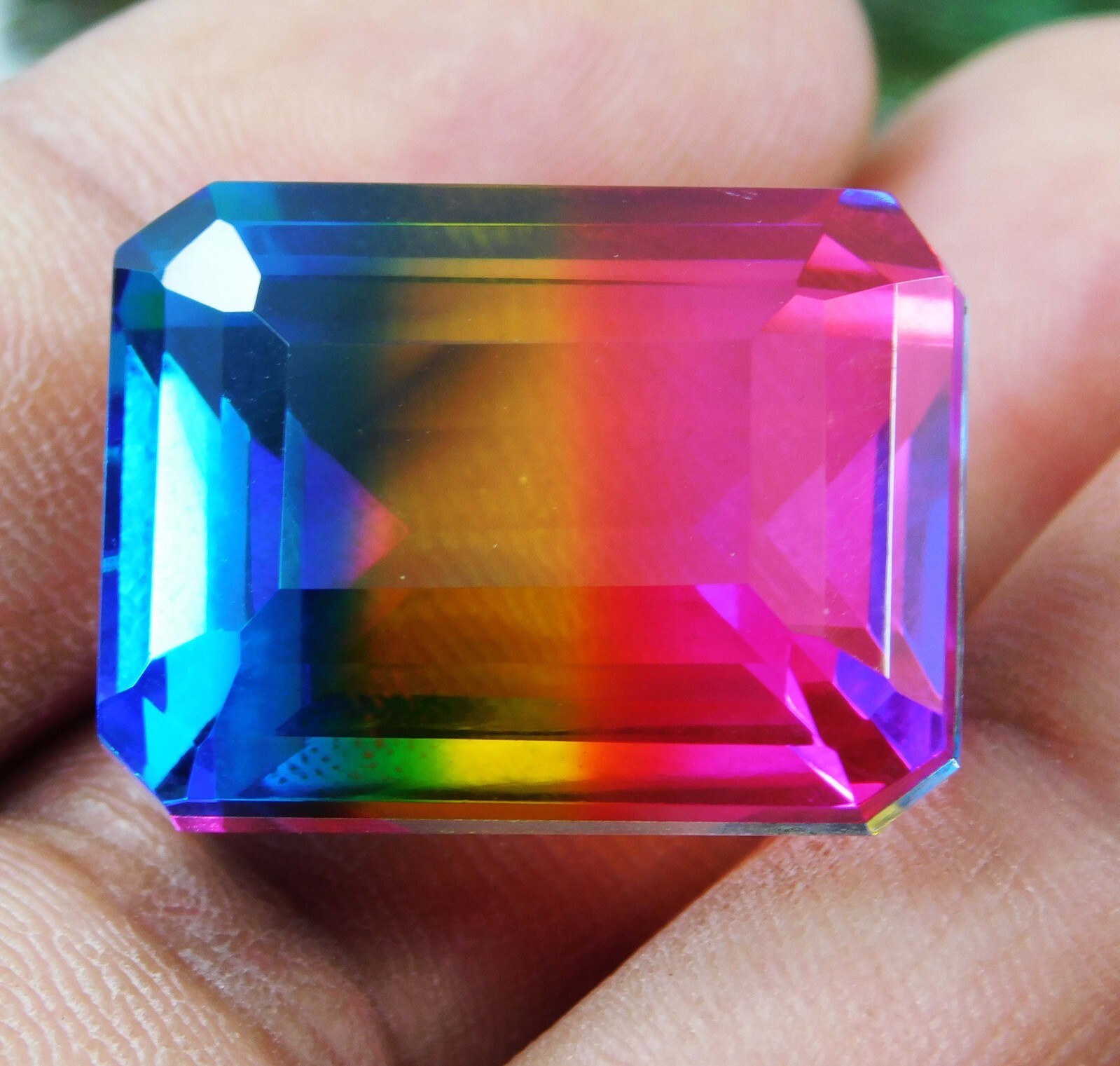 Stunning 64.25 Ct Natural Bi-Color Tourmaline – Top Quality | Afghanistan Origin