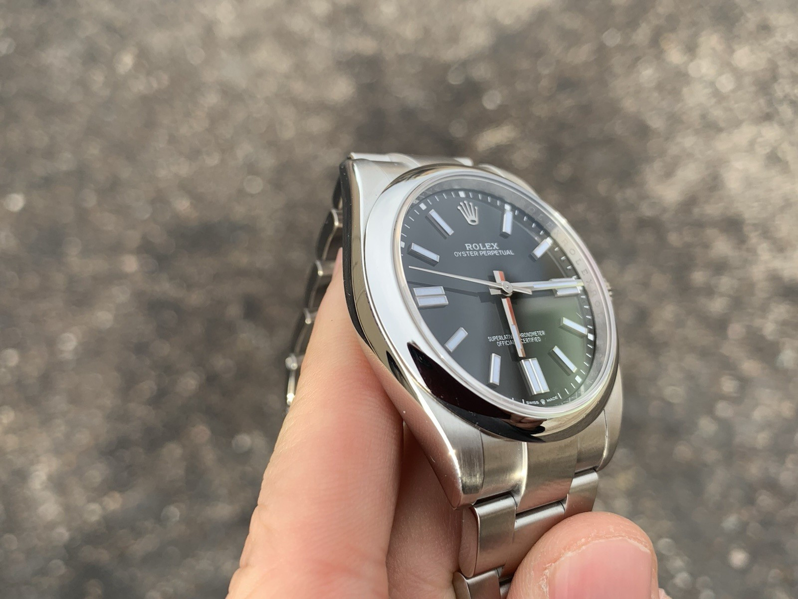 2022 Rolex Oyster Perpetual OP 41 124300 Black Dial with Box/Card