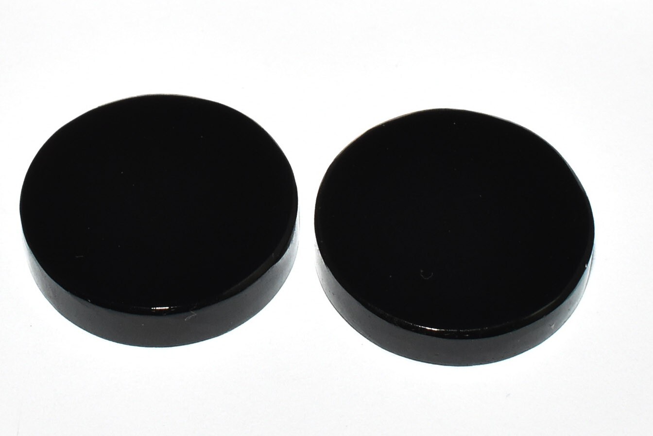 natural black Onyx Flat , black Onyx Round Shape Coin,Loose gemstone