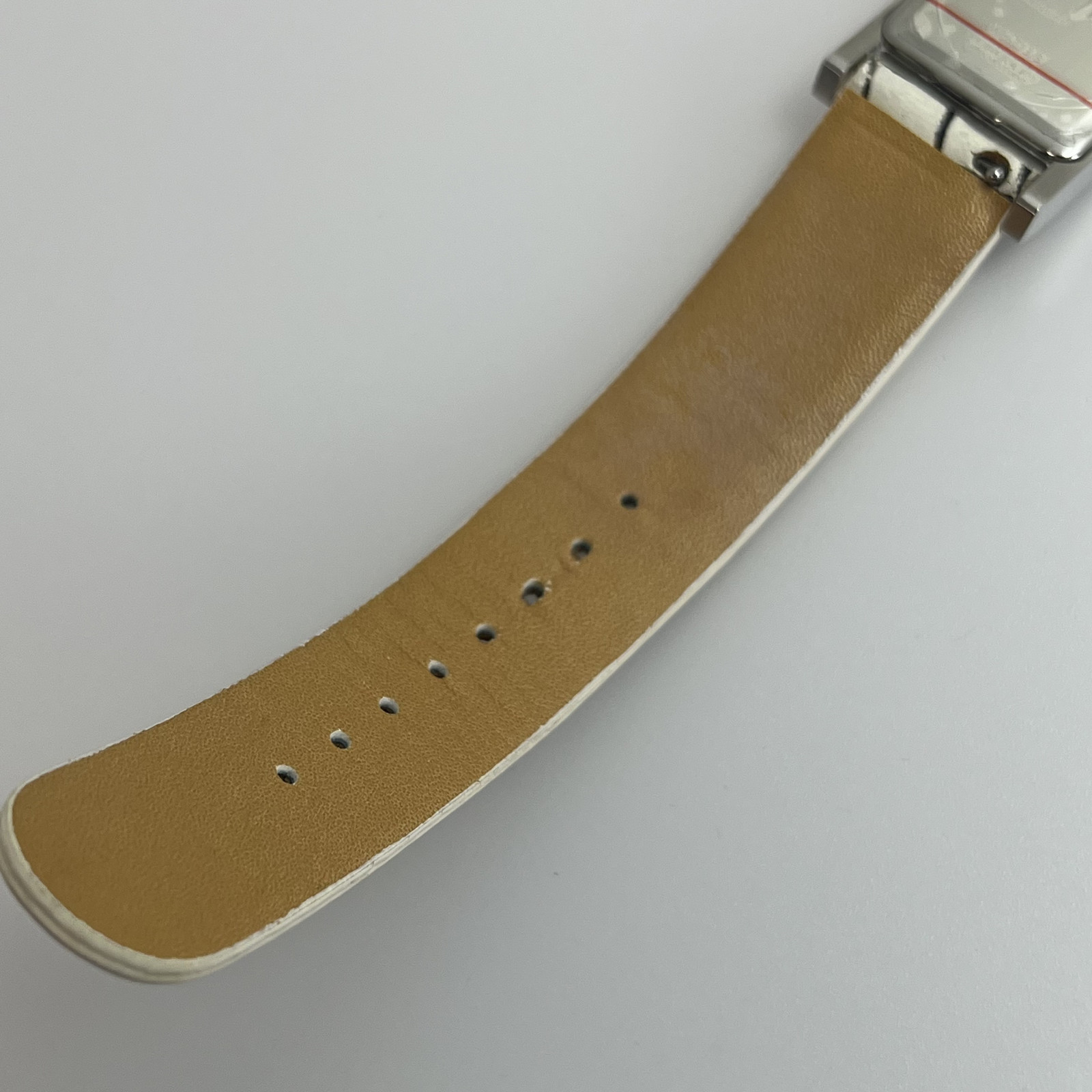 Sony Wena Hanae Mori Three Hand Square WH-T13/B Japan Leather Strap W/Box#B876